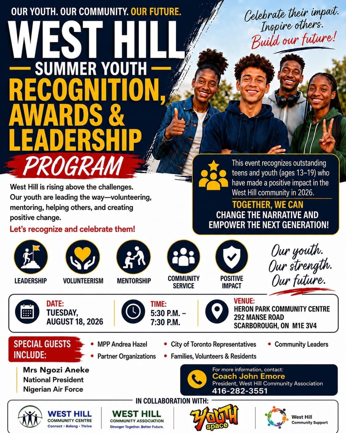 Youth tech hackathon and recognition
