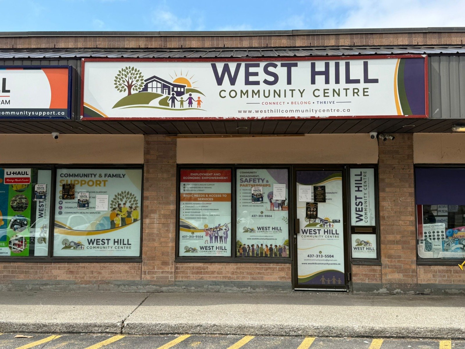 West Hill Community Centre storefront